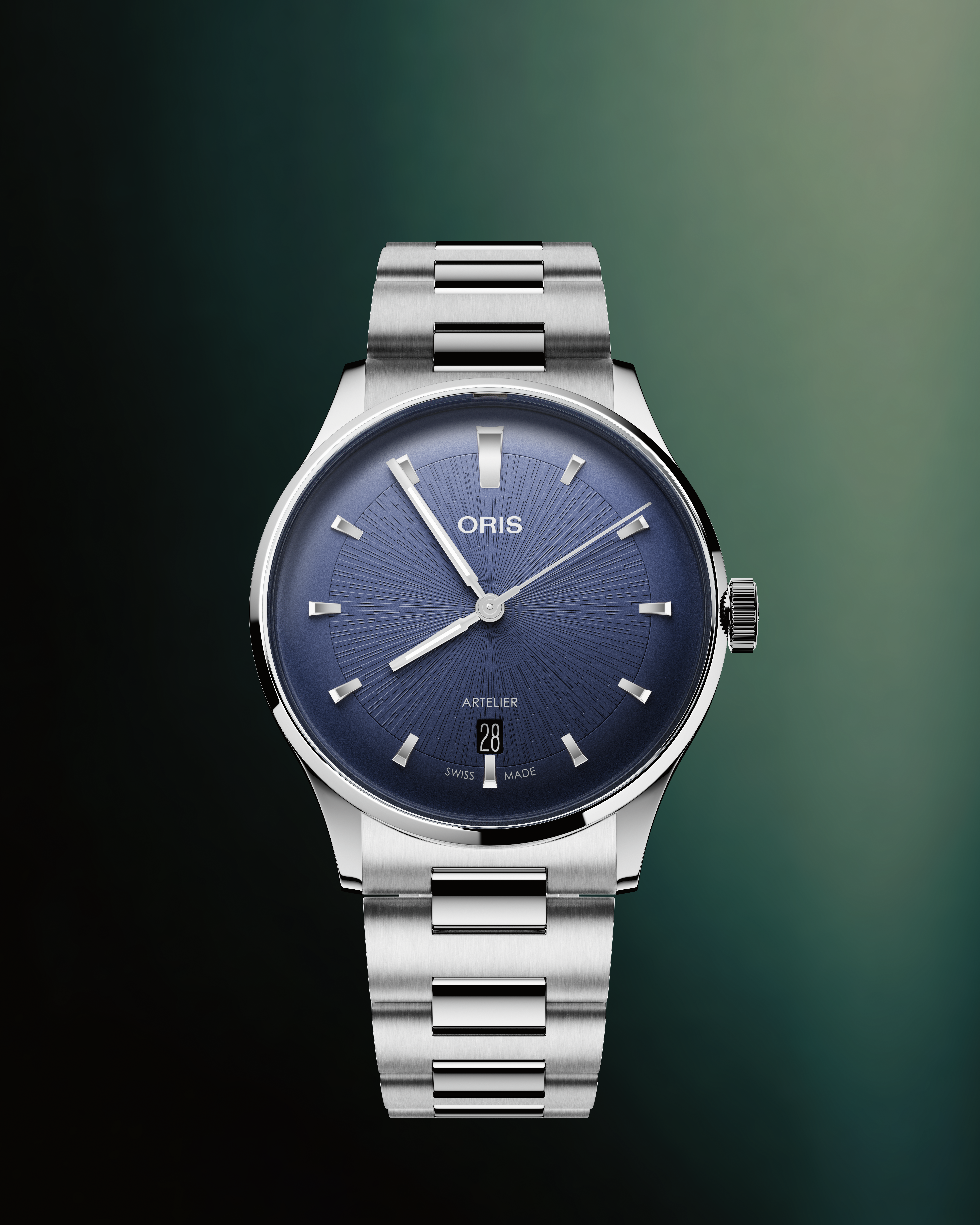 ORIS  Мужские швейцарские часы, автоматический механизм, сталь, 38 мм